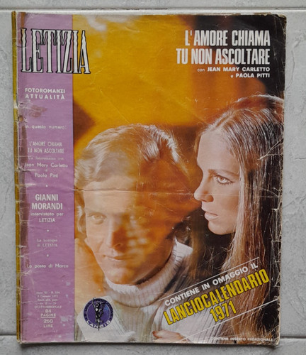 Fotoromanzo lancio letizia - lancio, n