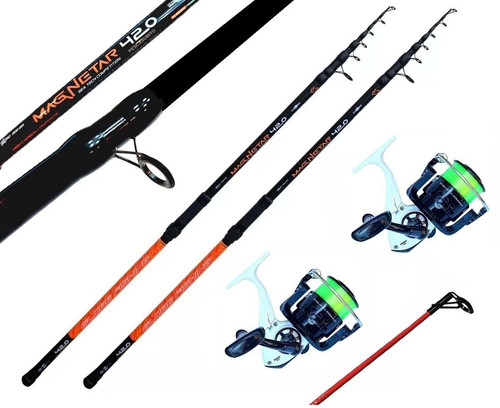 Kit surfcasting canne - canne, +