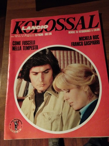 Fotoromanzo lancio kolossal - lancio,